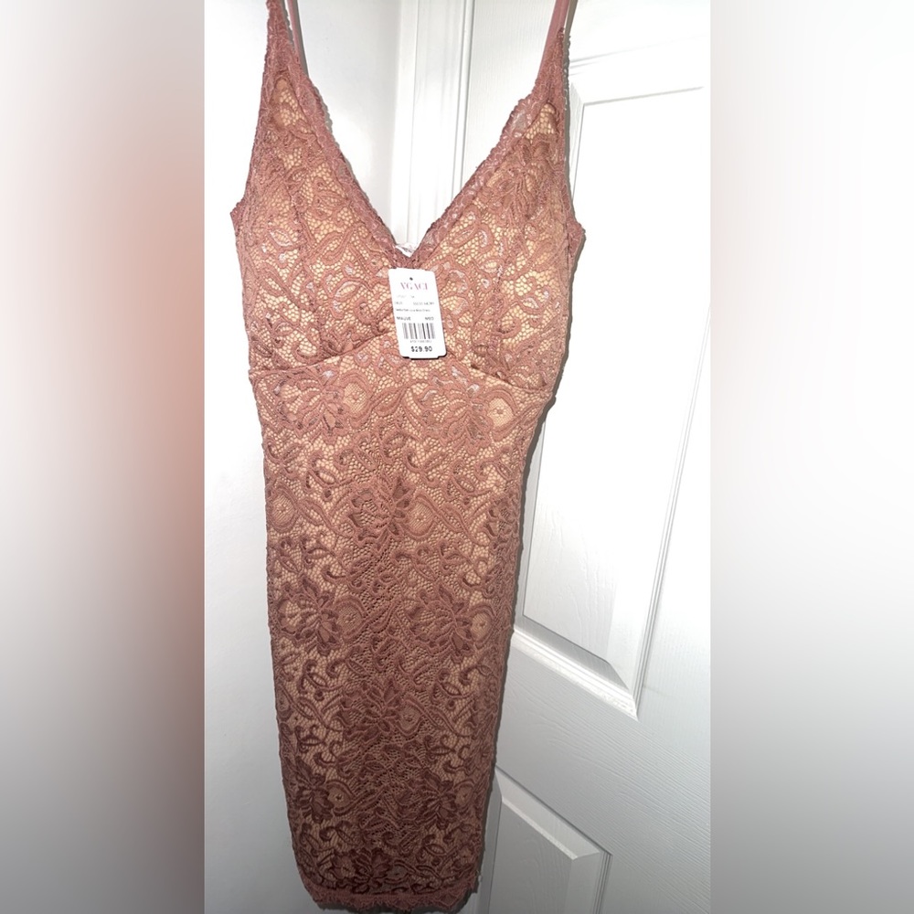 Agaci Dress. Rose color New